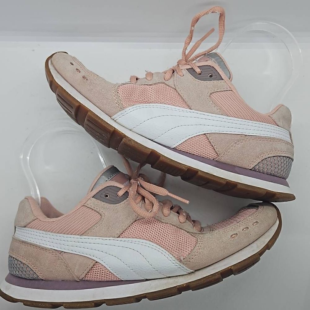 Puma Retro Sneaker Rose White Grey Pink Size 7.5 Womens